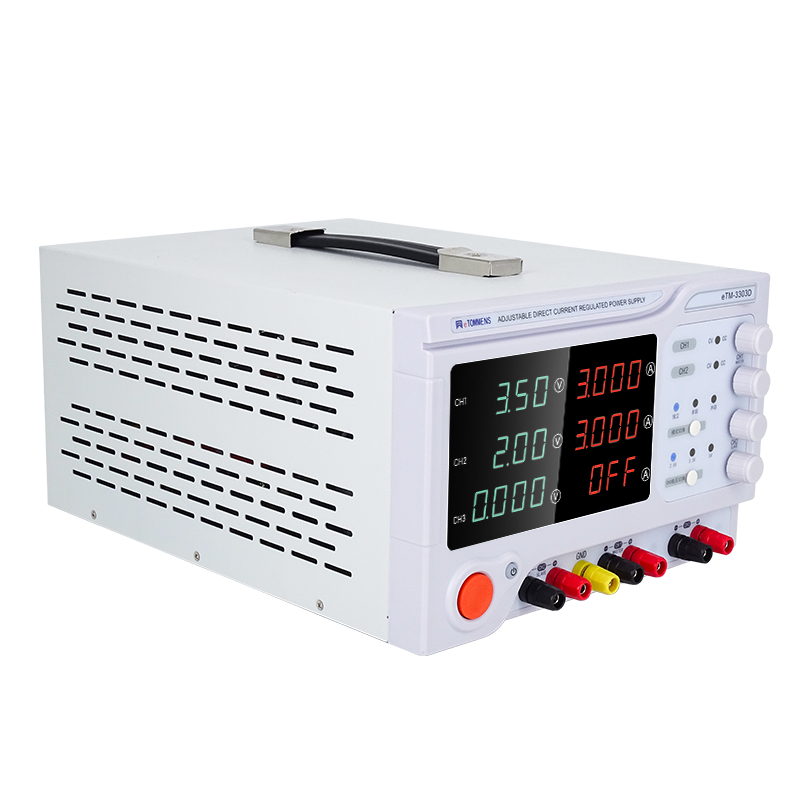 Linear Dc Power Supply Triple Output - Fonte de alimentação linear de mesa,