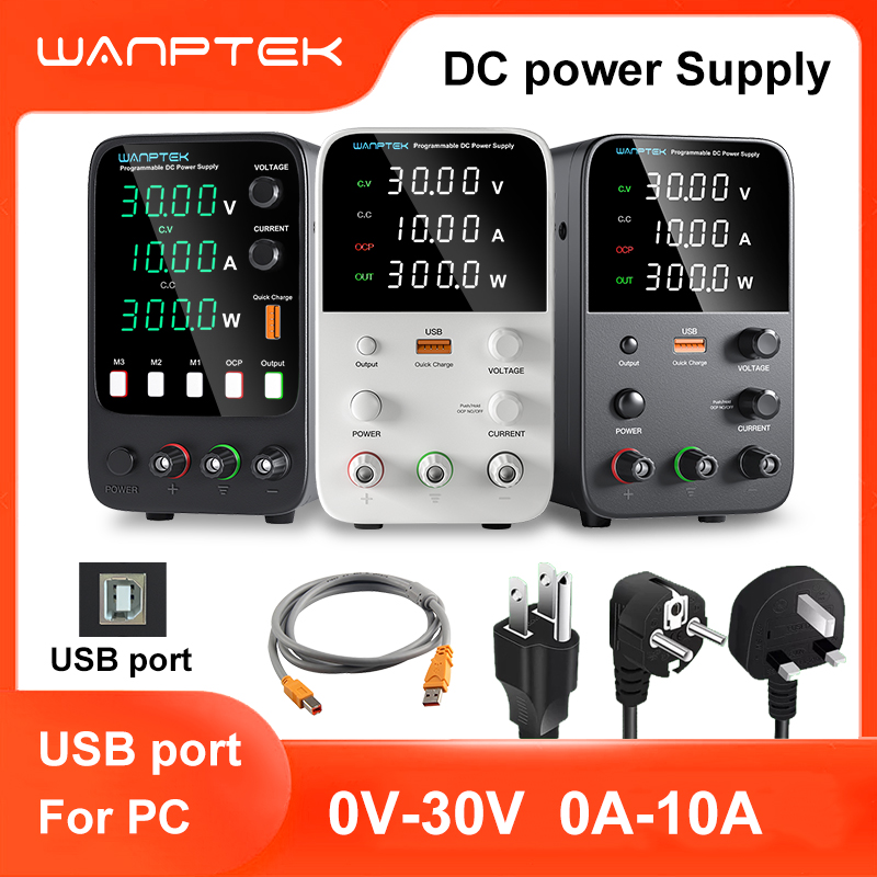 Programmable Dc Power Supply 60V 10A - Fonte de Alimentação de Laboratório Wanptek