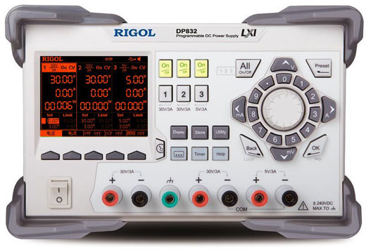 Linear Dc Power Supply Triple Output - Fonte de Alimentação Linear Programável Rigol